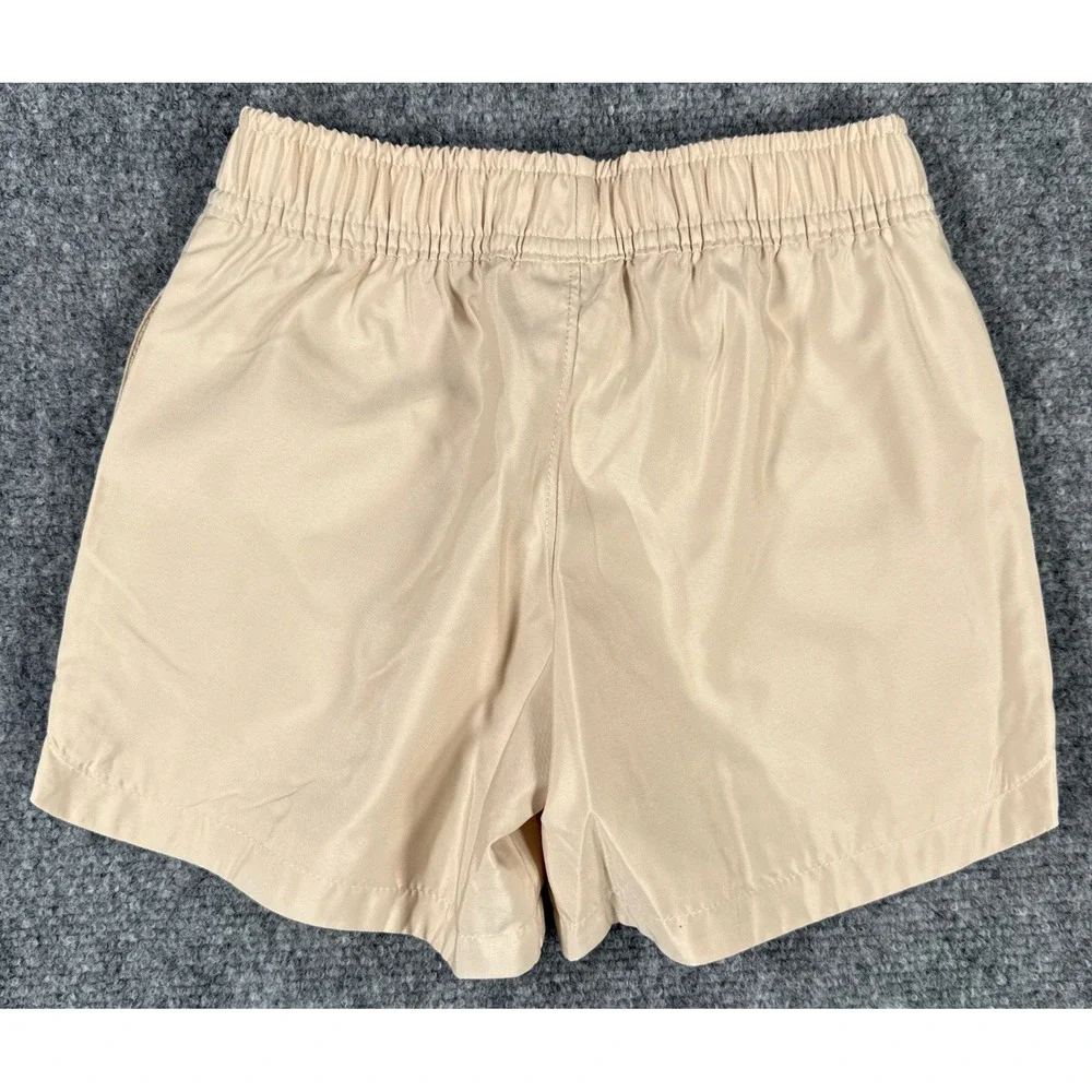 Nike Boys 4T Khaki Tan Woven Athletic Shorts Futura Logo NWT